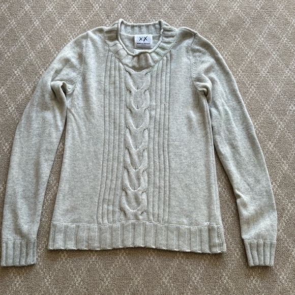 Banjo and Matilda cable sweater CASHMERE 50% OFF - Picture 1 of 13